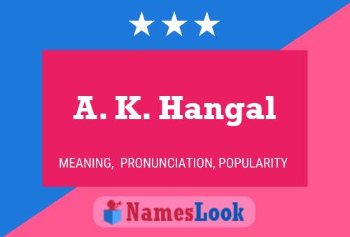 Poster del nome A. K. Hangal