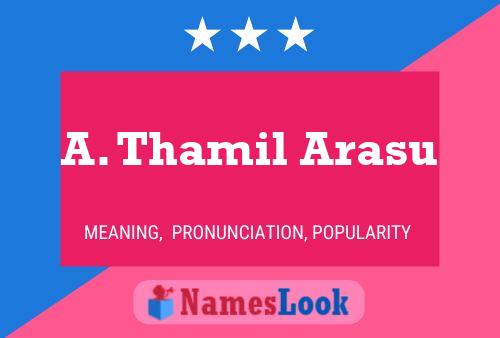 Poster del nome A. Thamil Arasu