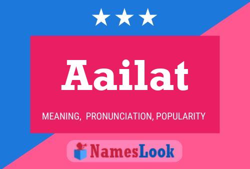 Poster del nome Aailat