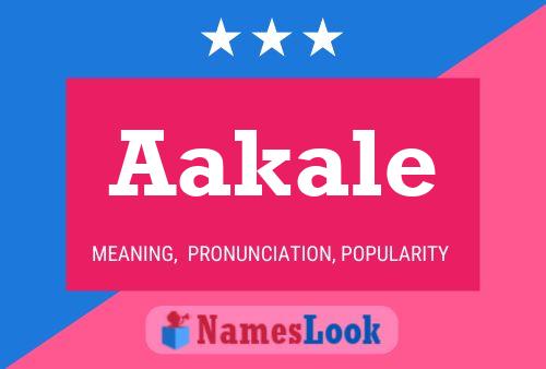 Poster del nome Aakale