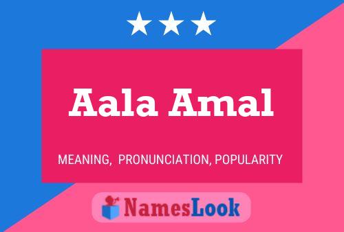 Poster del nome Aala Amal