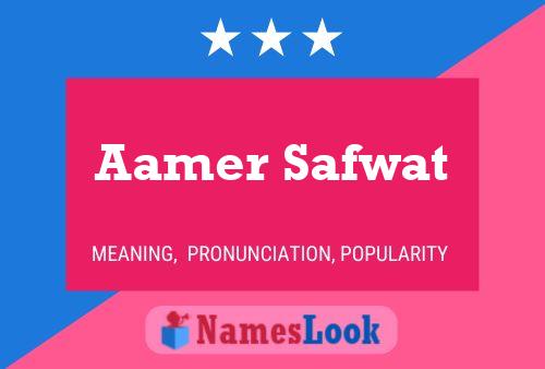 Poster del nome Aamer Safwat