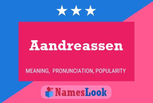 Poster del nome Aandreassen