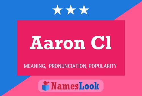 Poster del nome Aaron Cl