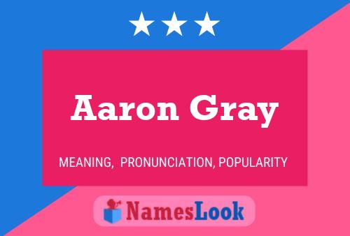 Poster del nome Aaron Gray