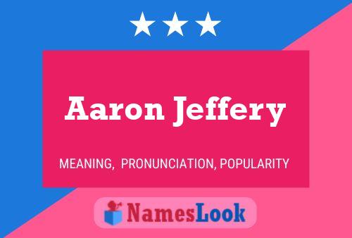 Poster del nome Aaron Jeffery