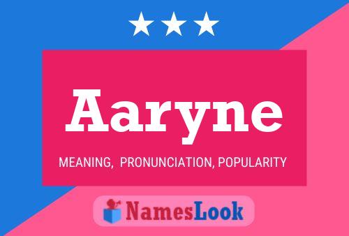 Poster del nome Aaryne