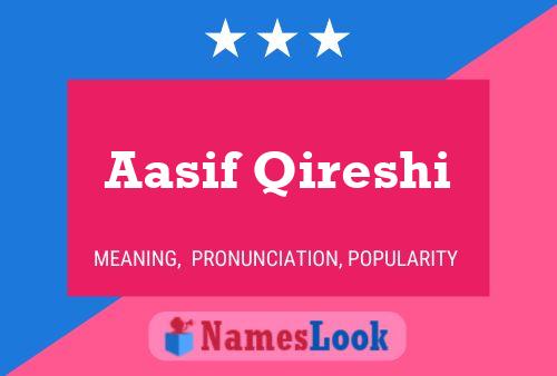 Poster del nome Aasif Qireshi