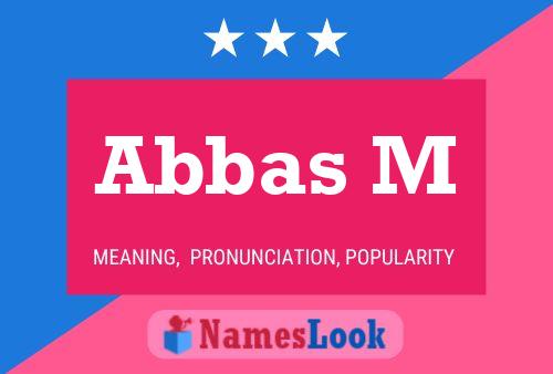 Poster del nome Abbas M