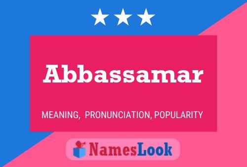 Poster del nome Abbassamar