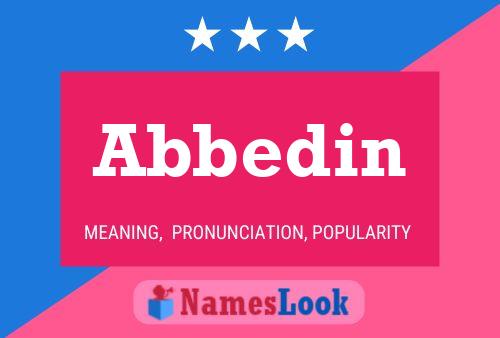 Poster del nome Abbedin