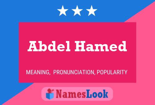 Poster del nome Abdel Hamed