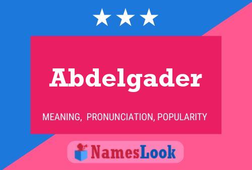 Poster del nome Abdelgader