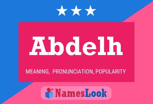 Poster del nome Abdelh