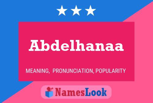 Poster del nome Abdelhanaa