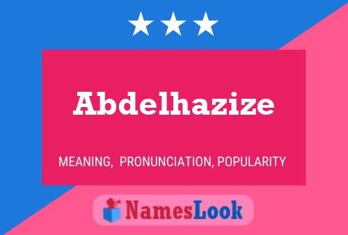 Poster del nome Abdelhazize