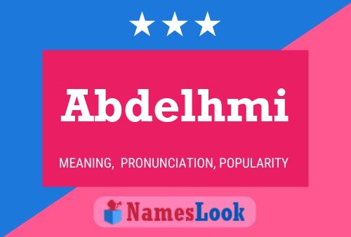 Poster del nome Abdelhmi