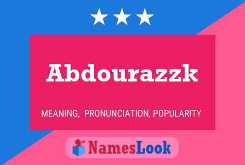 Poster del nome Abdourazzk