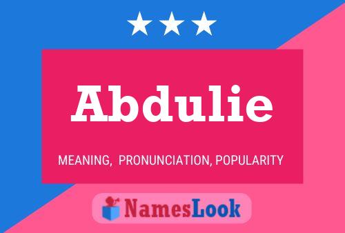 Poster del nome Abdulie