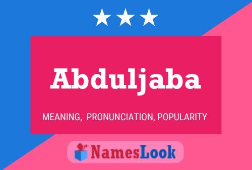 Poster del nome Abduljaba