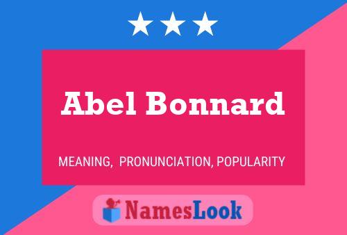 Poster del nome Abel Bonnard