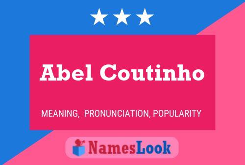 Poster del nome Abel Coutinho