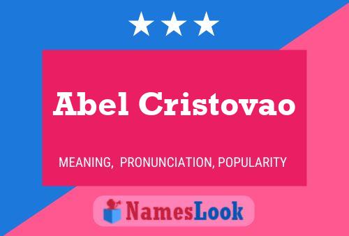 Poster del nome Abel Cristovao