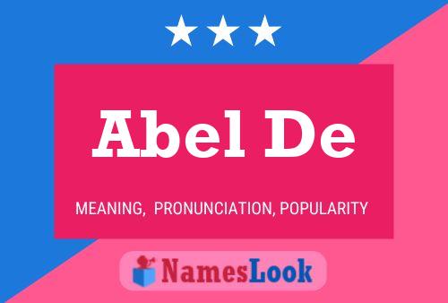 Poster del nome Abel De