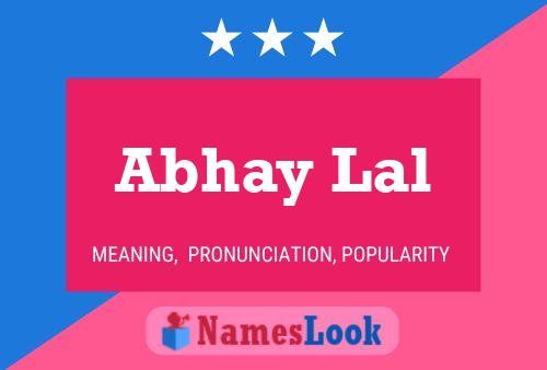 Poster del nome Abhay Lal