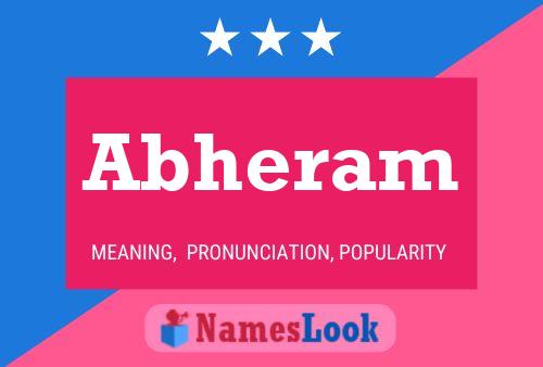 Poster del nome Abheram