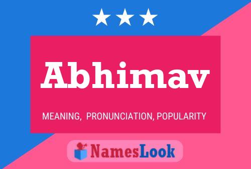 Poster del nome Abhimav