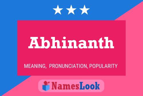 Poster del nome Abhinanth