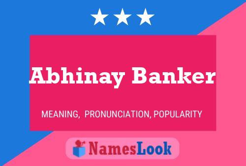 Poster del nome Abhinay Banker