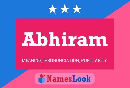 Poster del nome Abhiram