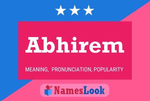 Poster del nome Abhirem