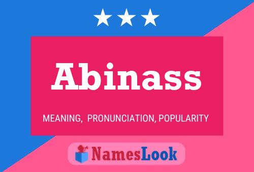 Poster del nome Abinass