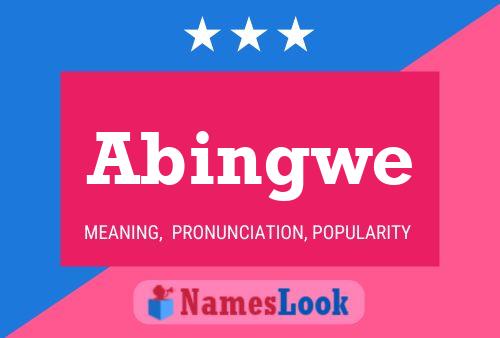 Poster del nome Abingwe