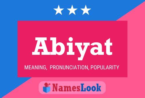 Poster del nome Abiyat