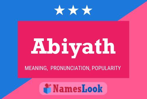 Poster del nome Abiyath