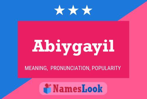 Poster del nome Abiygayil