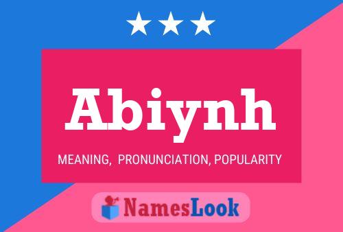 Poster del nome Abiynh