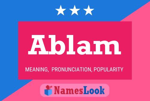 Poster del nome Ablam