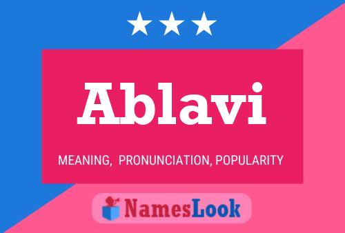 Poster del nome Ablavi