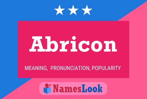 Poster del nome Abricon