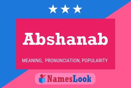 Poster del nome Abshanab