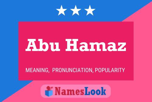 Poster del nome Abu Hamaz