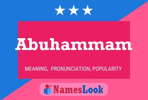 Poster del nome Abuhammam