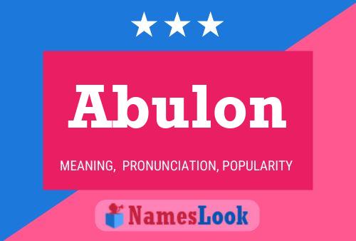 Poster del nome Abulon