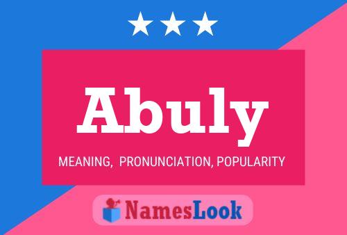 Poster del nome Abuly