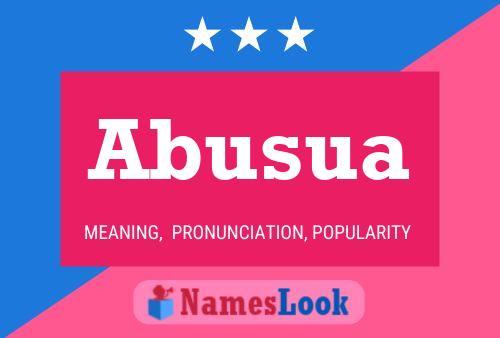 Poster del nome Abusua